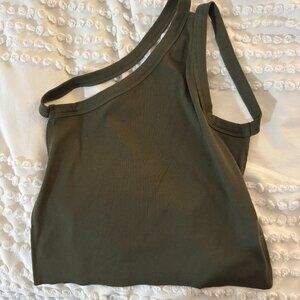 Edikted Green Blackless Top